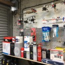 Welding wire and gloves